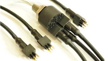 WMS разделенный резиновый пластиковый водонепроницаемый электрический разъем